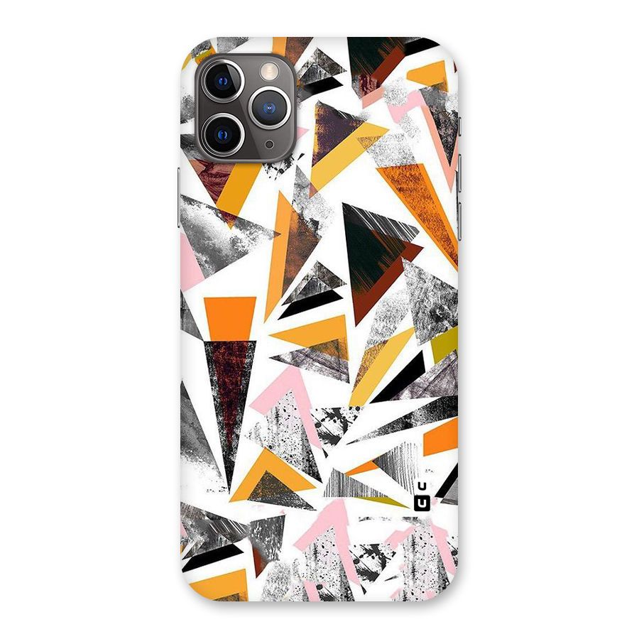 Abstract Sketchy Triangles Back Case for iPhone 11 Pro Max