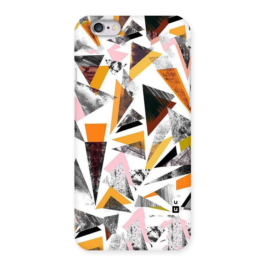 Abstract Sketchy Triangles Back Case for iPhone 6 6S