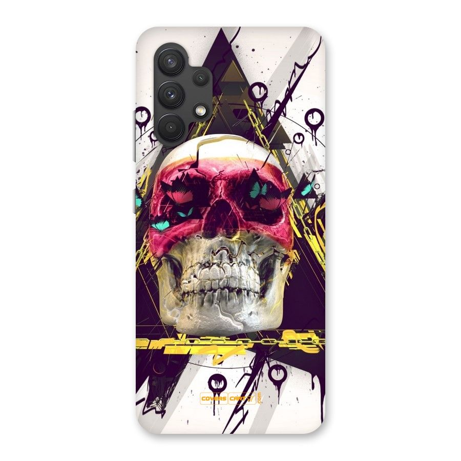 Abstract Skull Back Case for Galaxy A32
