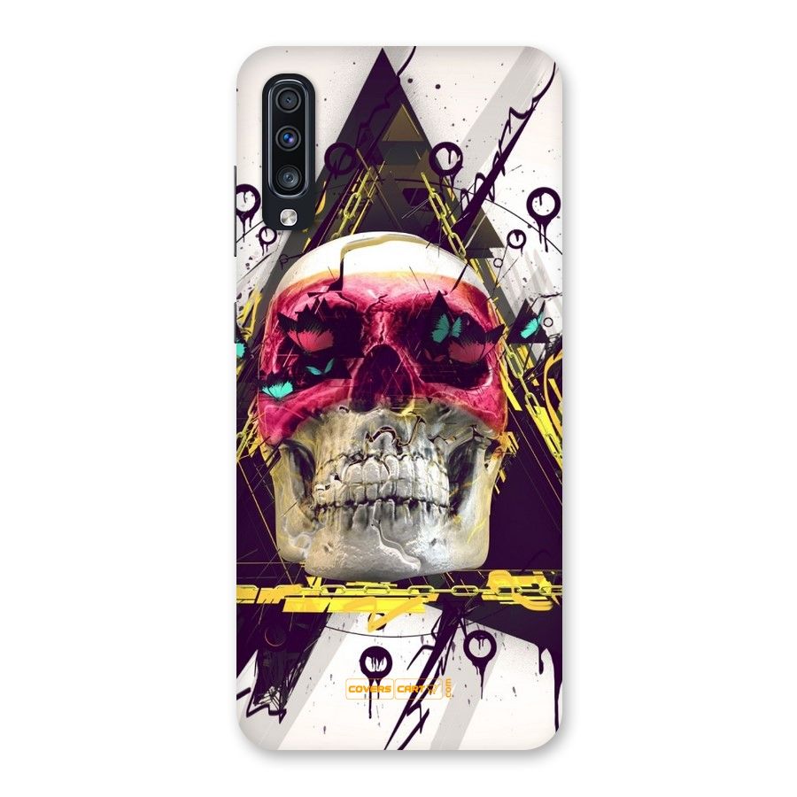 Abstract Skull Back Case for Galaxy A70