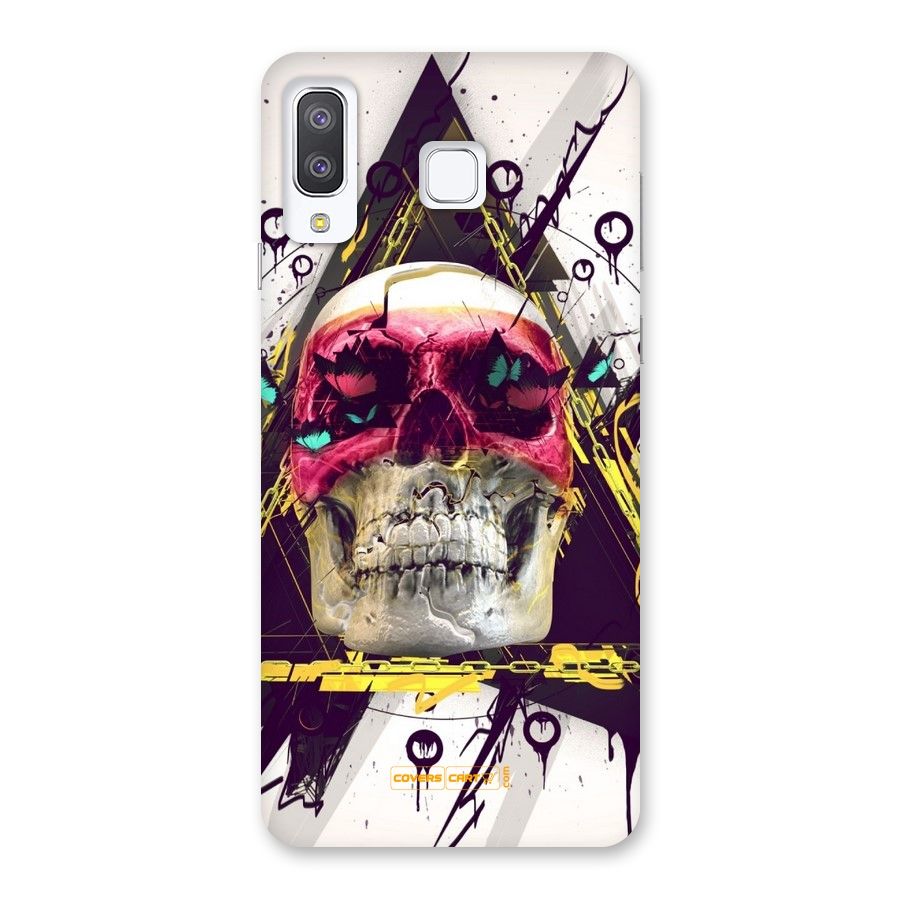 Abstract Skull Back Case for Galaxy A8 Star
