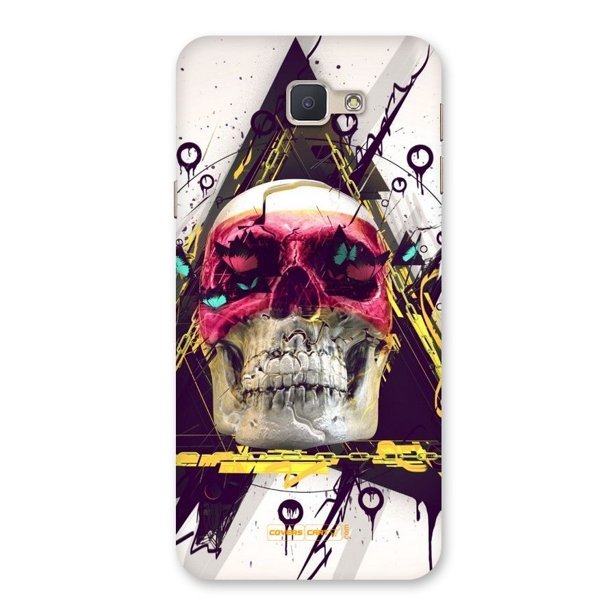 Abstract Skull Back Case for Galaxy J5 Prime