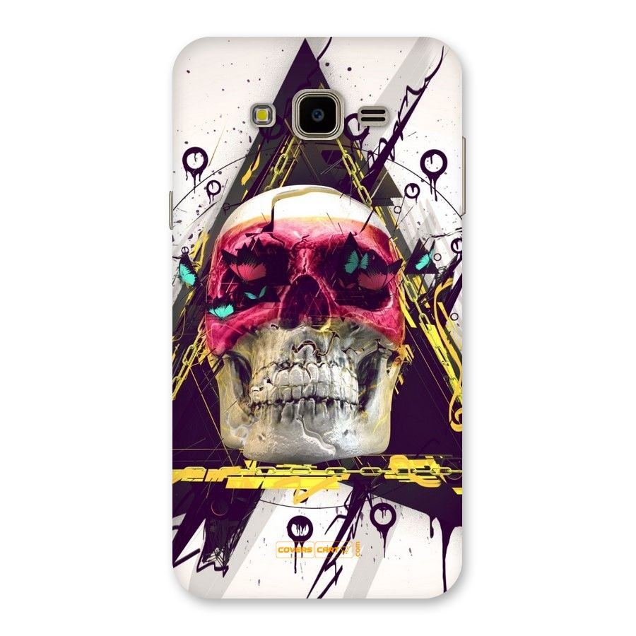 Abstract Skull Back Case for Galaxy J7 Nxt