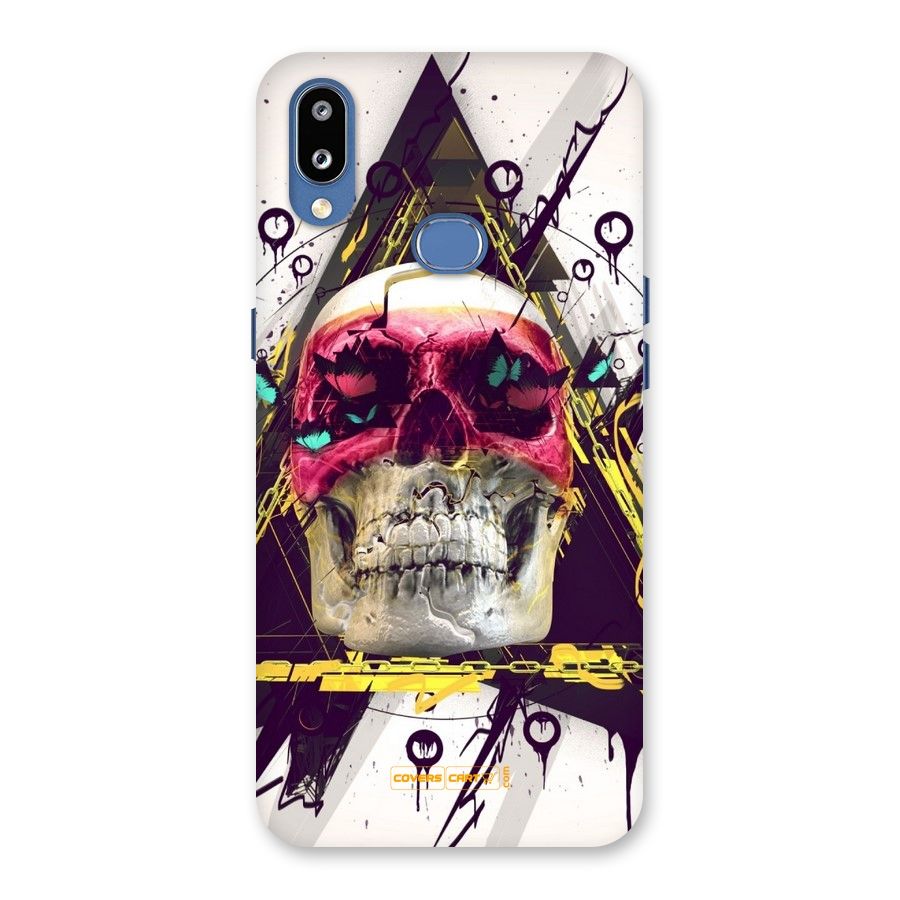 Abstract Skull Back Case for Galaxy M01s