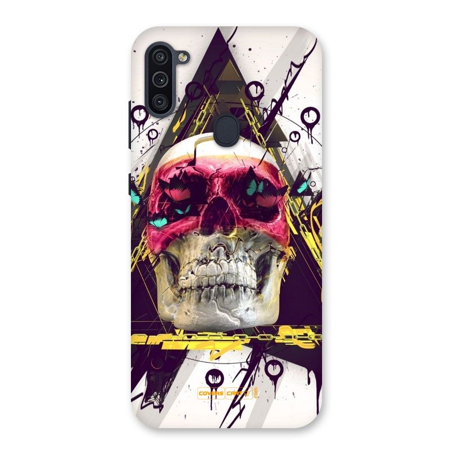 Abstract Skull Back Case for Galaxy M11