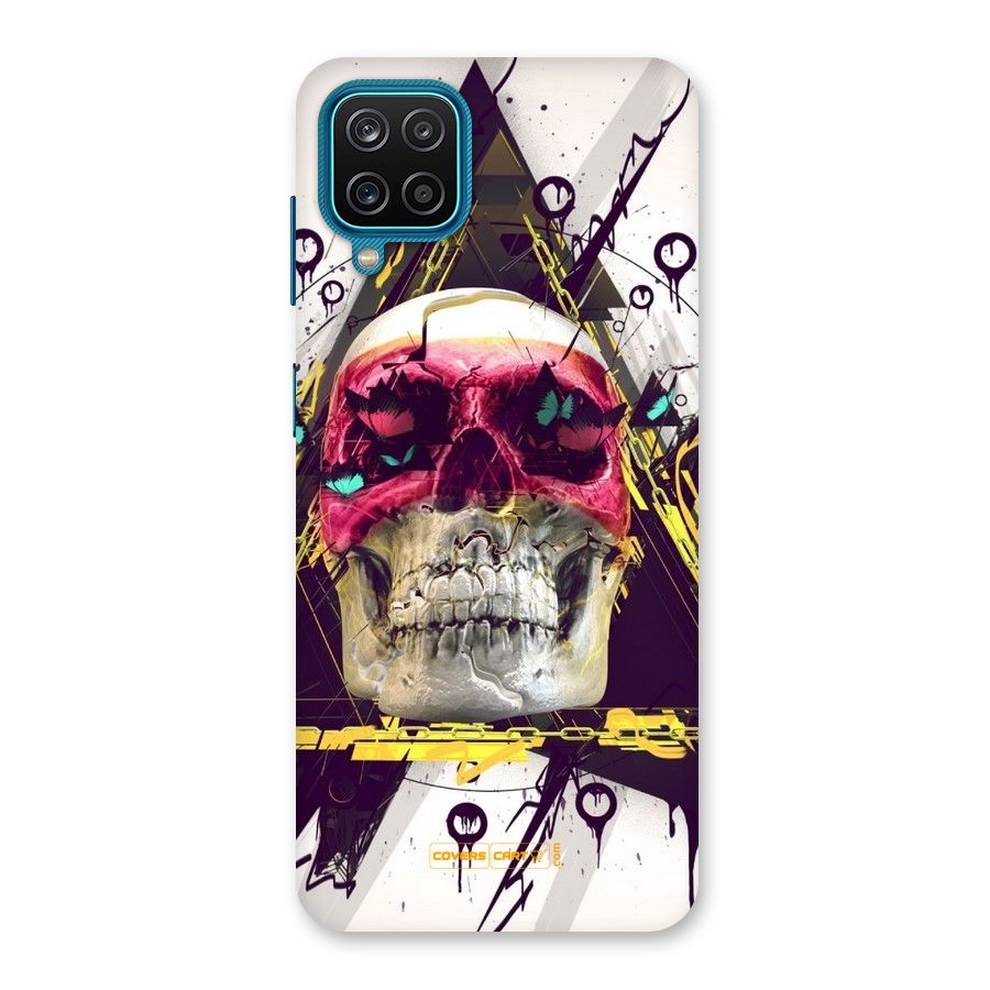 Abstract Skull Back Case for Galaxy M12