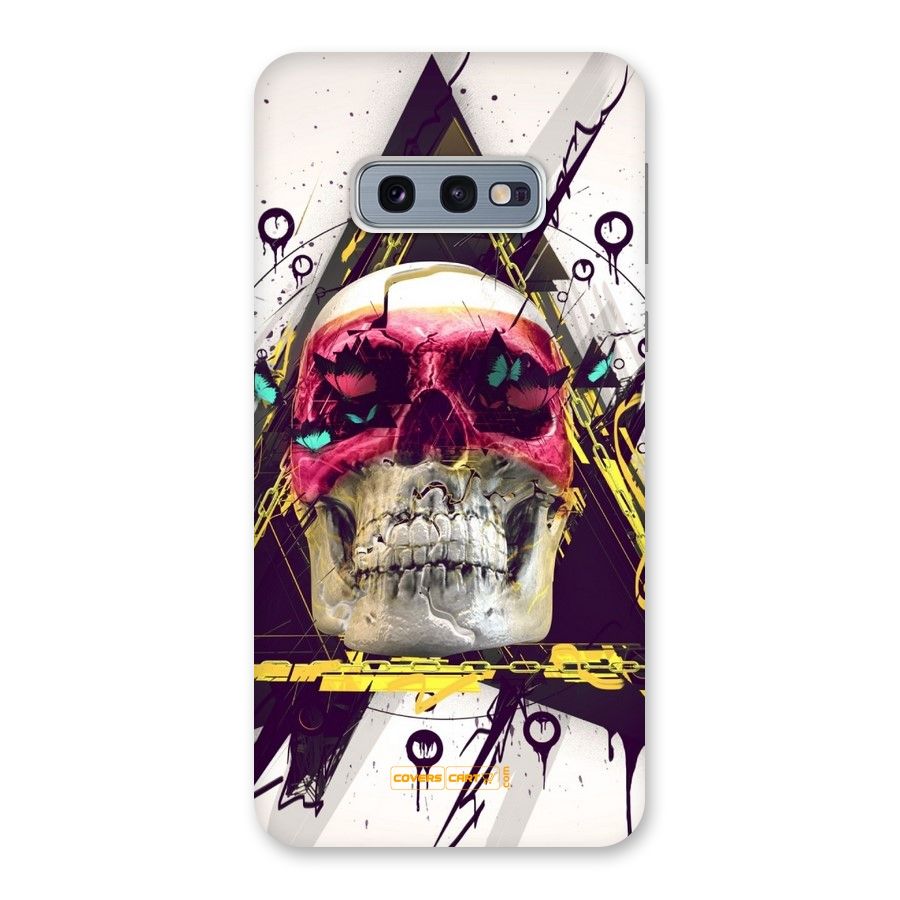 Abstract Skull Back Case for Galaxy S10e
