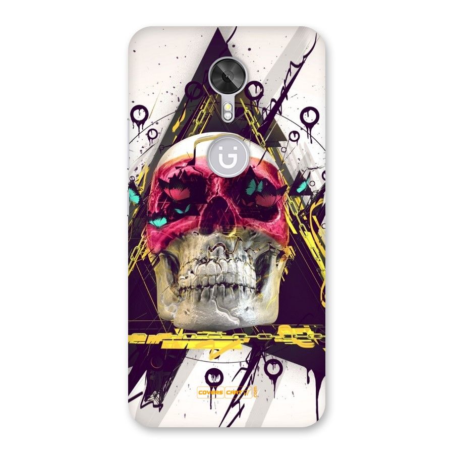 Abstract Skull Back Case for Gionee A1