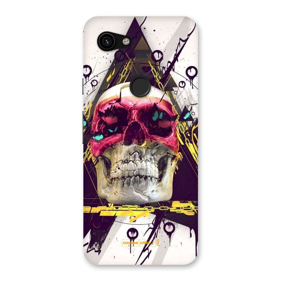 Abstract Skull Back Case for Google Pixel 3a