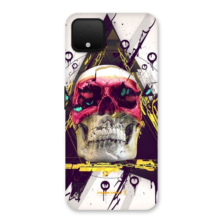 Abstract Skull Back Case for Google Pixel 4 XL