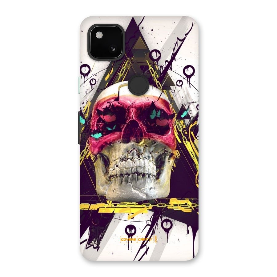 Abstract Skull Back Case for Google Pixel 4a