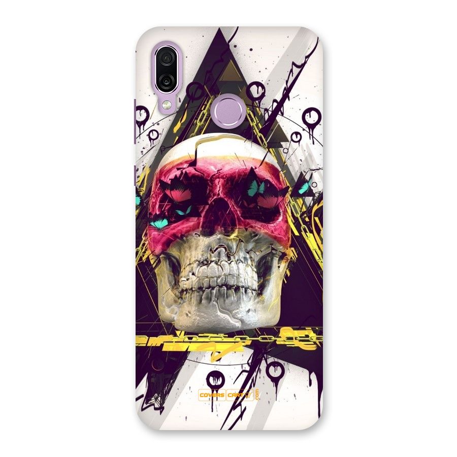 Abstract Skull Back Case for Honor Play