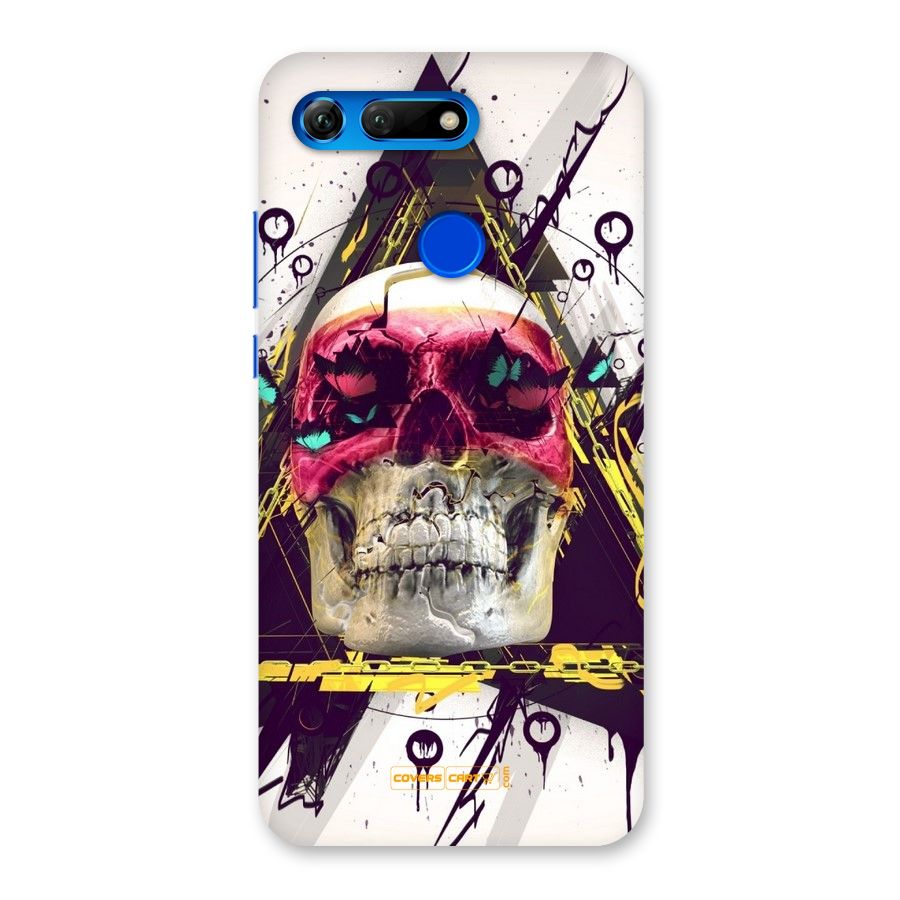 Abstract Skull Back Case for Honor View 20