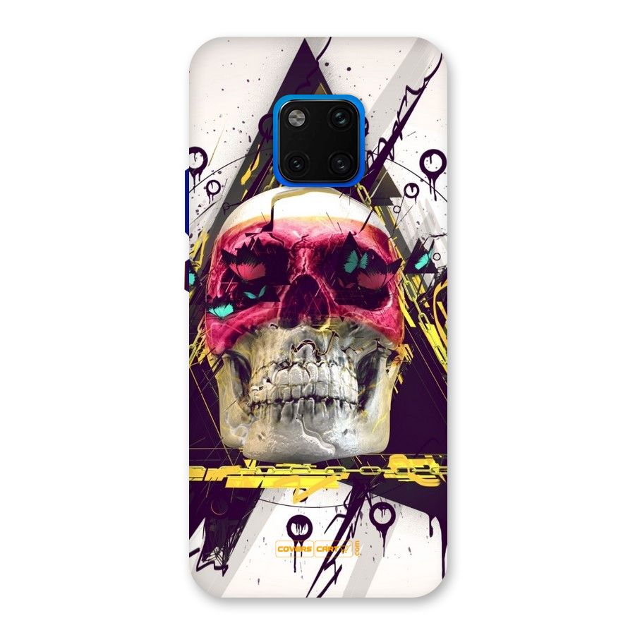 Abstract Skull Back Case for Huawei Mate 20 Pro
