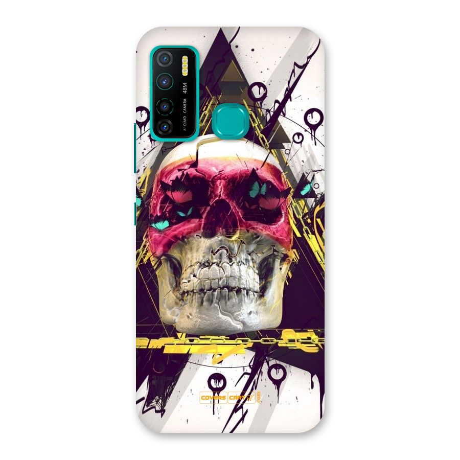 Abstract Skull Back Case for Infinix Hot 9 Pro