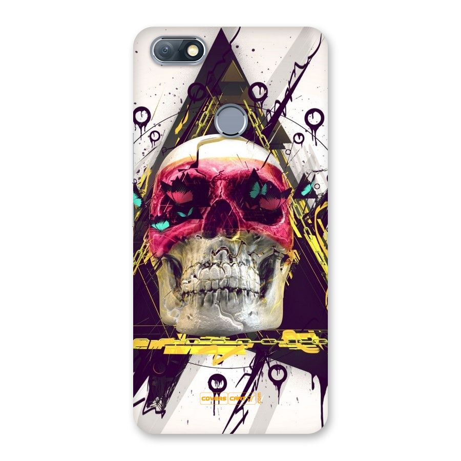 Abstract Skull Back Case for Infinix Note 5