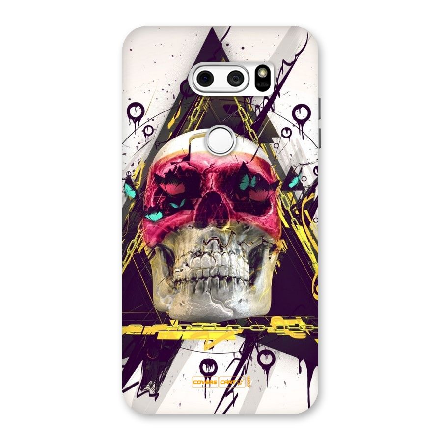 Abstract Skull Back Case for LG V30