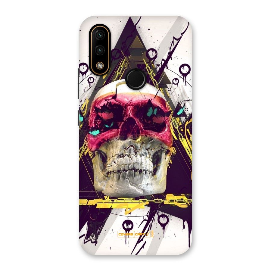 Abstract Skull Back Case for Lenovo A6 Note