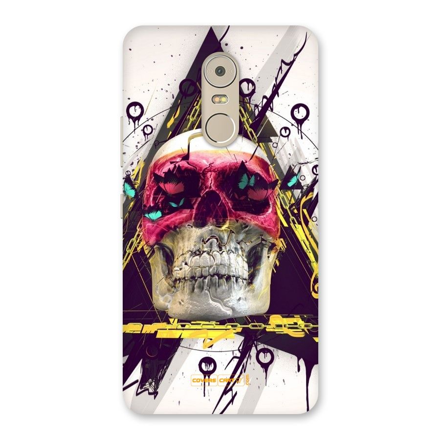 Abstract Skull Back Case for Lenovo K6 Note