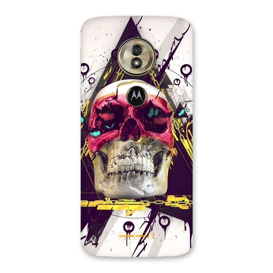 Abstract Skull Back Case for Moto G6 Play