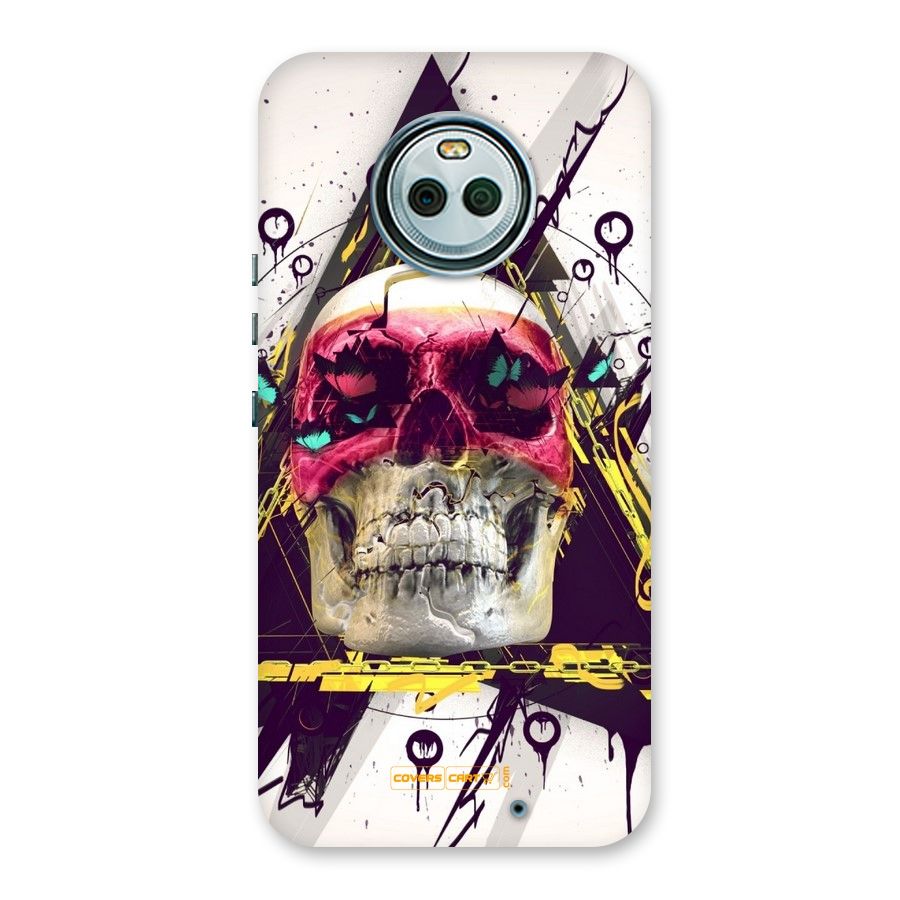 Abstract Skull Back Case for Moto X4