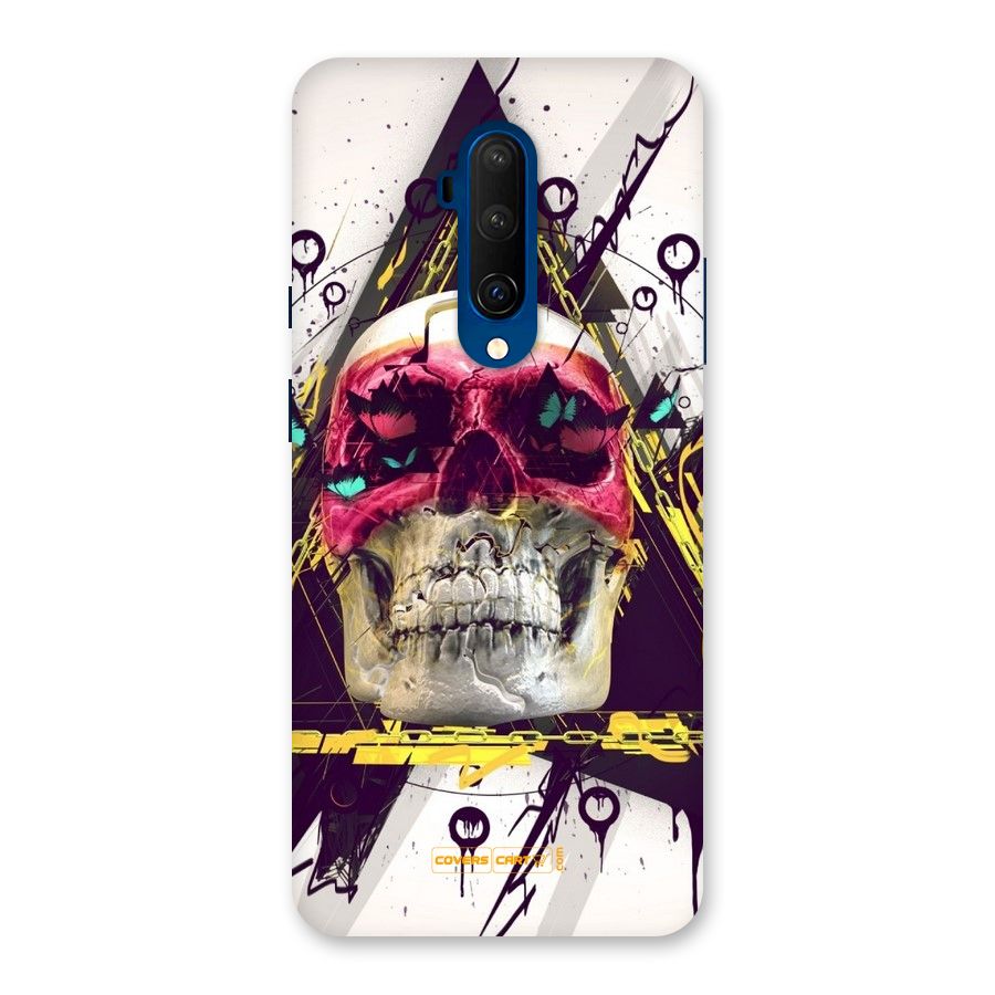 Abstract Skull Back Case for OnePlus 7T Pro