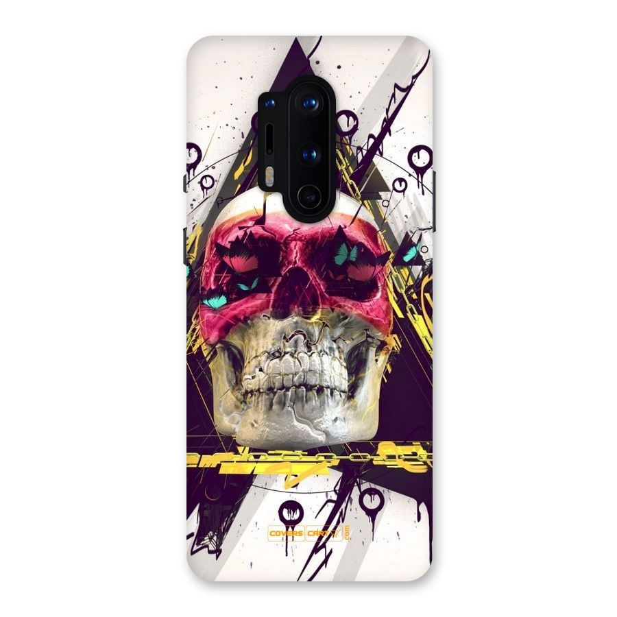 Abstract Skull Back Case for OnePlus 8 Pro
