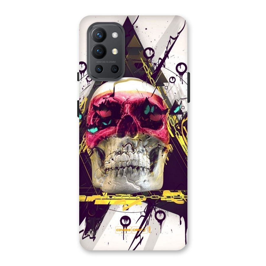 Abstract Skull Back Case for OnePlus 9R