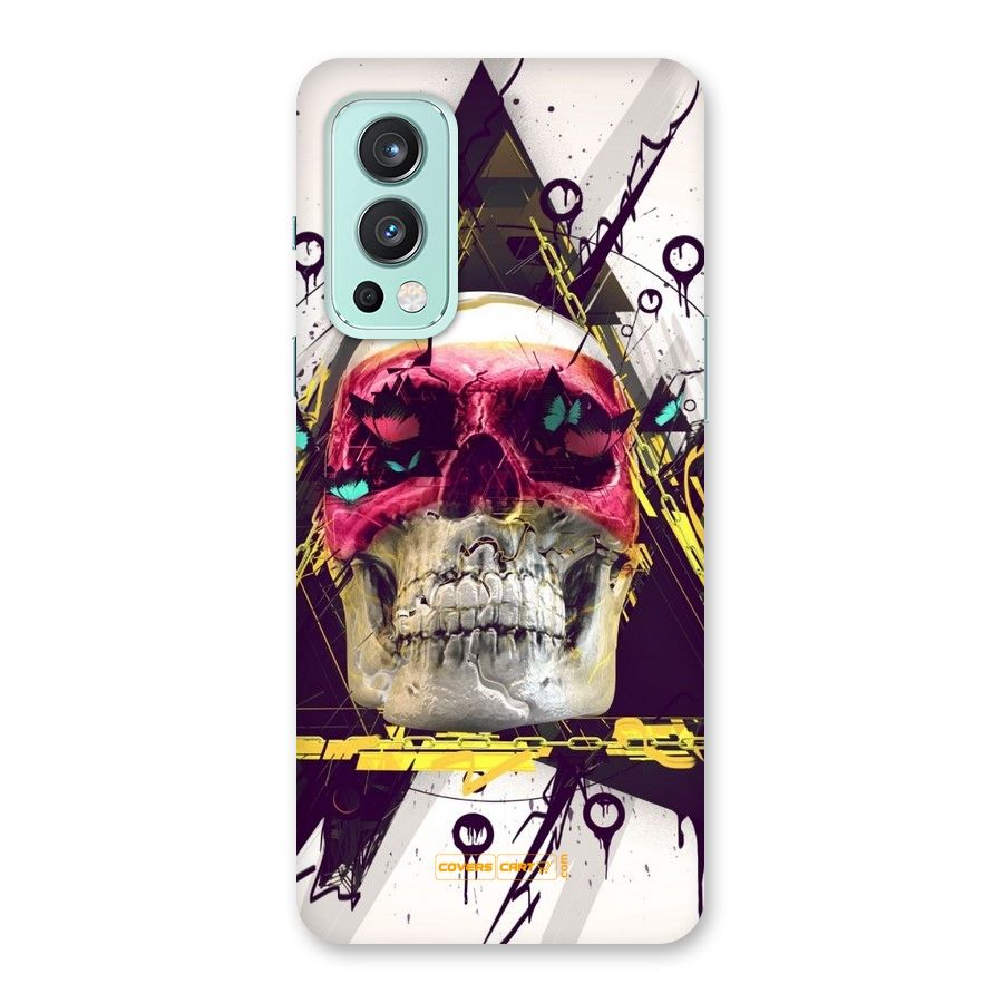 Abstract Skull Back Case for OnePlus Nord 2 5G