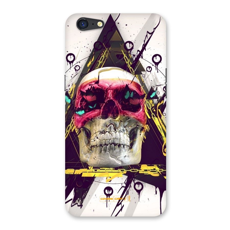 Abstract Skull Back Case for Oppo A71