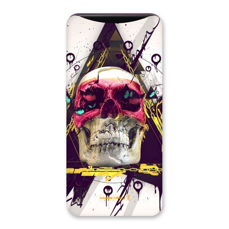 Abstract Skull Back Case for Oppo Find X
