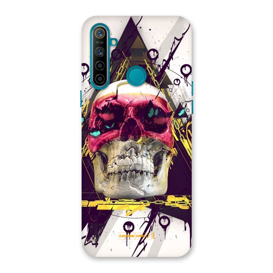 Abstract Skull Back Case for Realme 5i