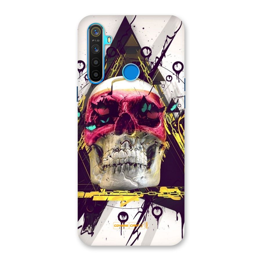 Abstract Skull Back Case for Realme 5s