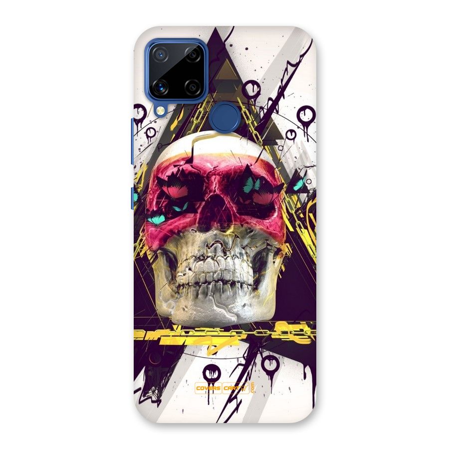 Abstract Skull Back Case for Realme C15