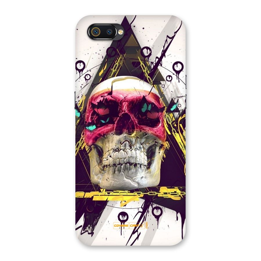 Abstract Skull Back Case for Realme C2