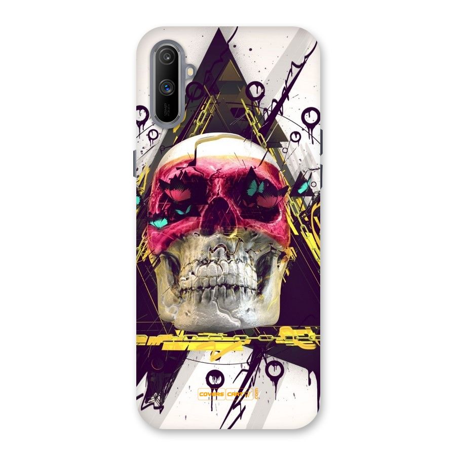 Abstract Skull Back Case for Realme C3