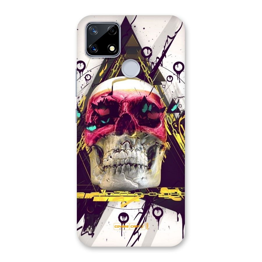 Abstract Skull Back Case for Realme Narzo 20