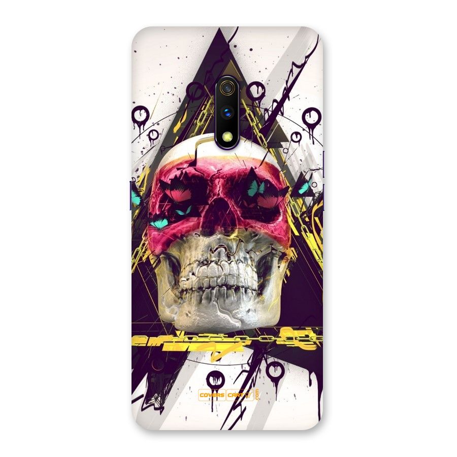 Abstract Skull Back Case for Realme X