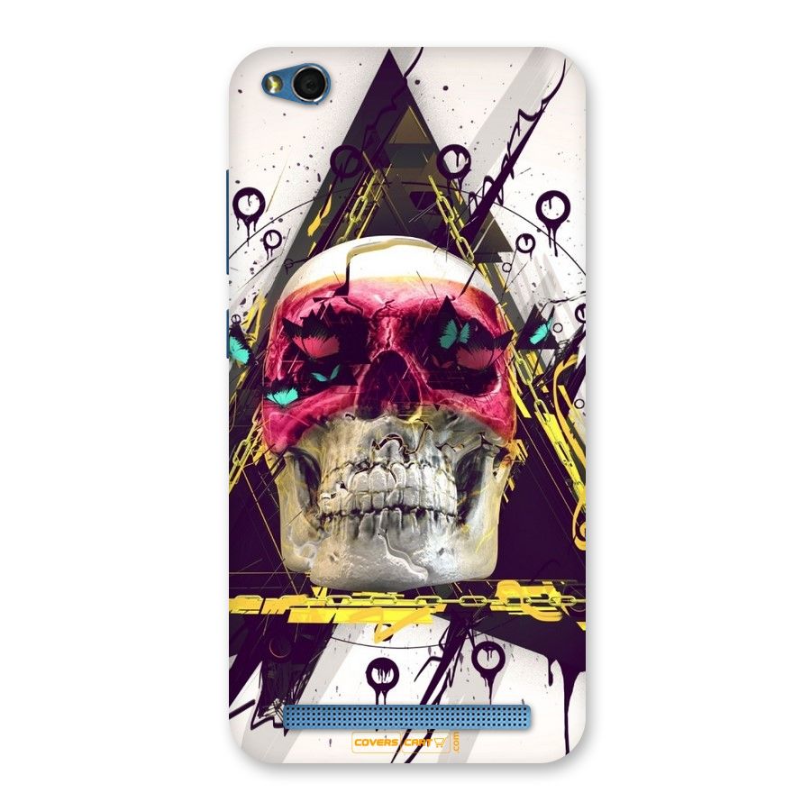 Abstract Skull Back Case for Redmi 5A
