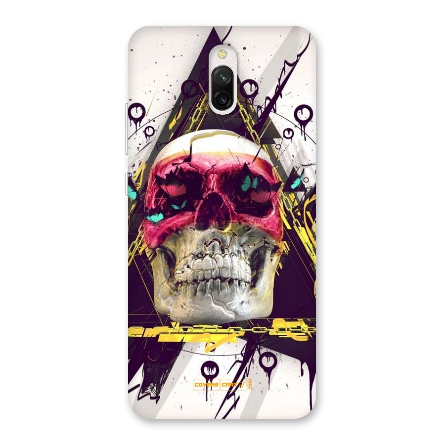 Abstract Skull Back Case for Redmi 8A Dual