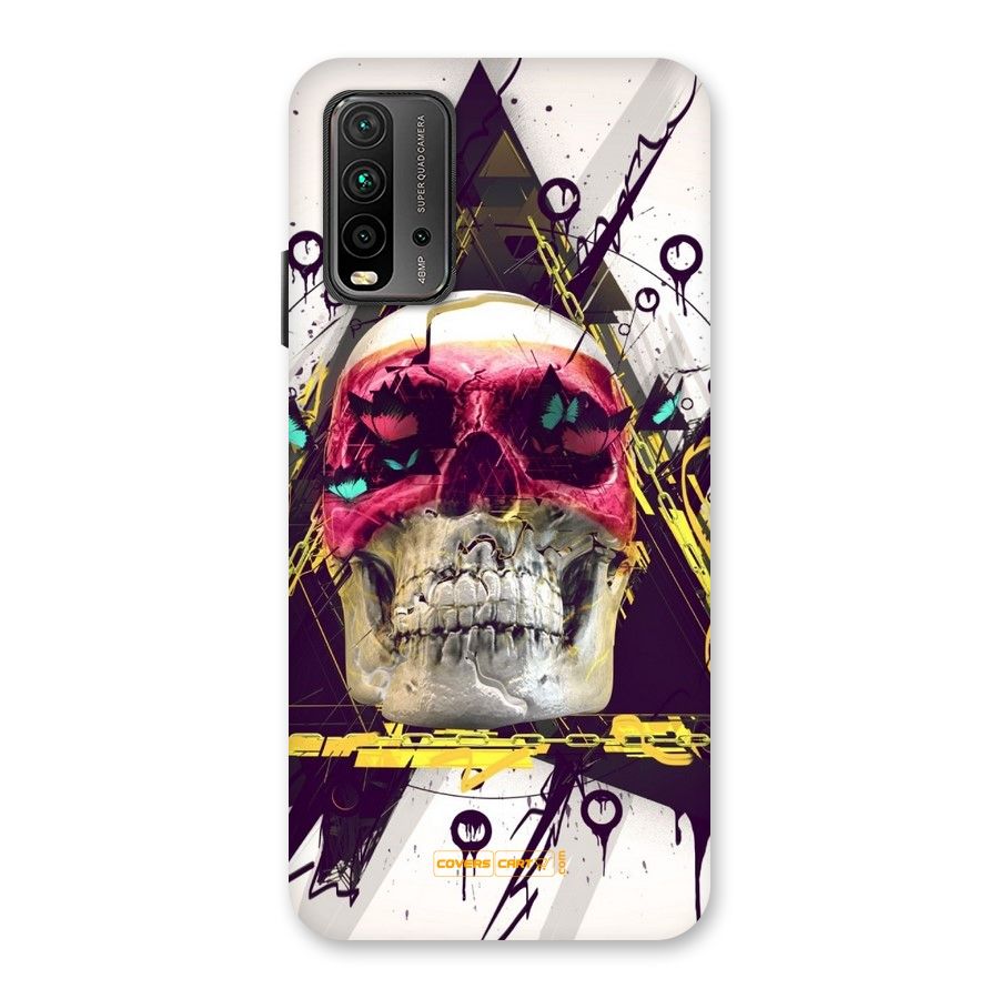 Abstract Skull Back Case for Redmi 9 Power