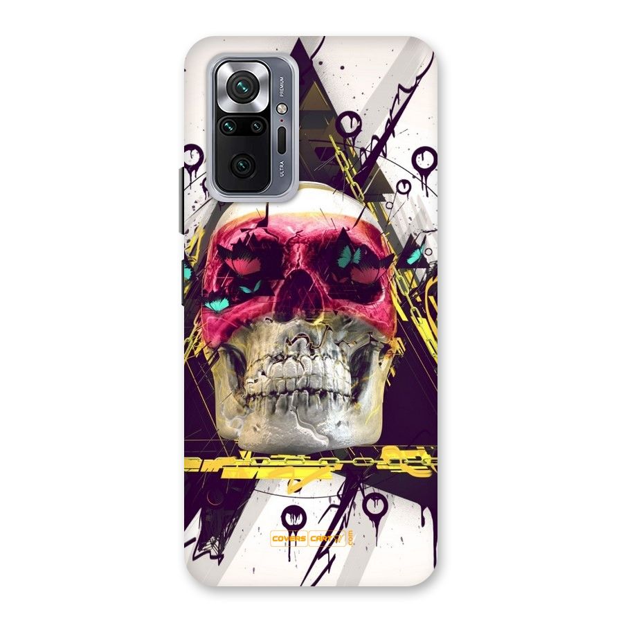 Abstract Skull Back Case for Redmi Note 10 Pro