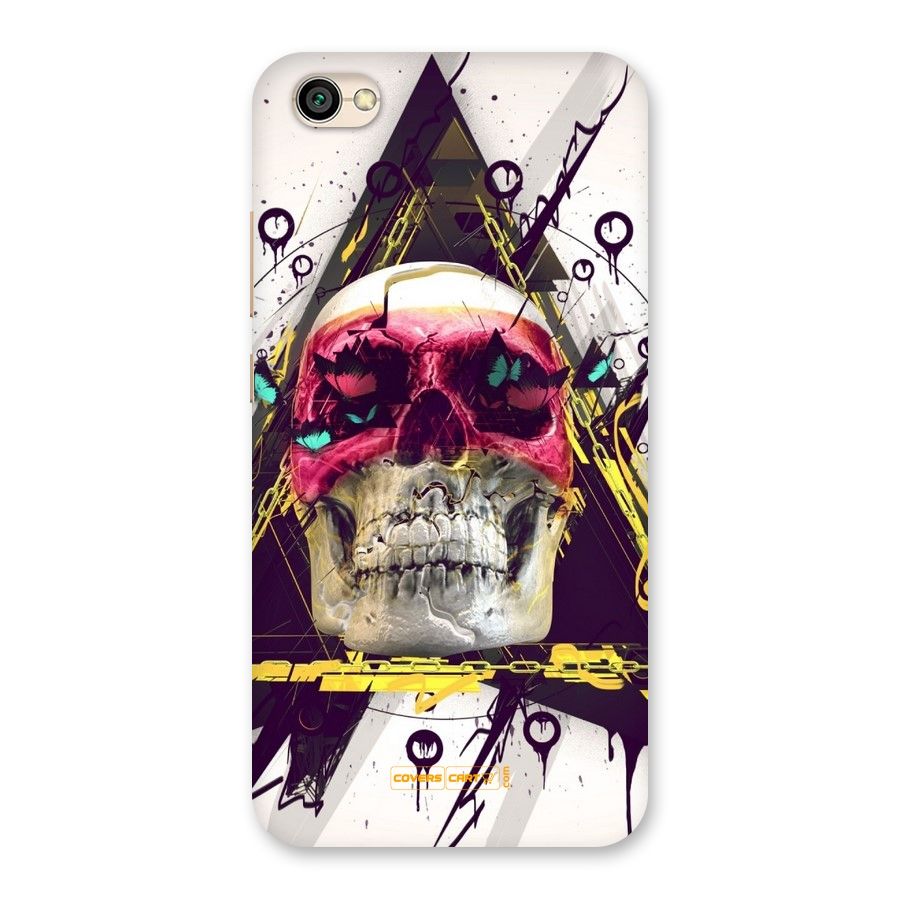 Abstract Skull Back Case for Redmi Y1 Lite