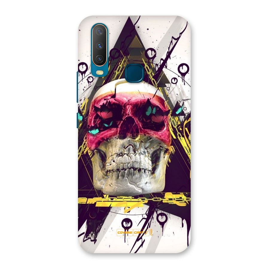Abstract Skull Back Case for Vivo U10