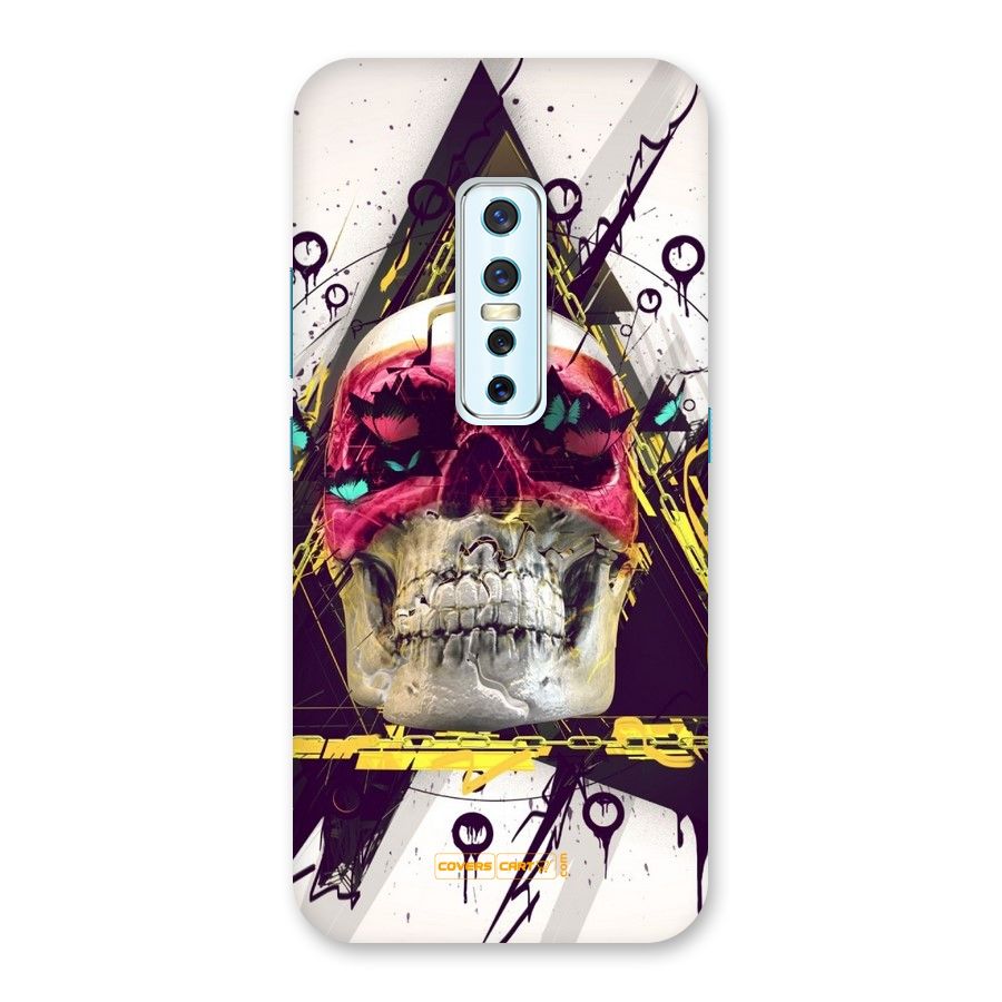 Abstract Skull Back Case for Vivo V17 Pro