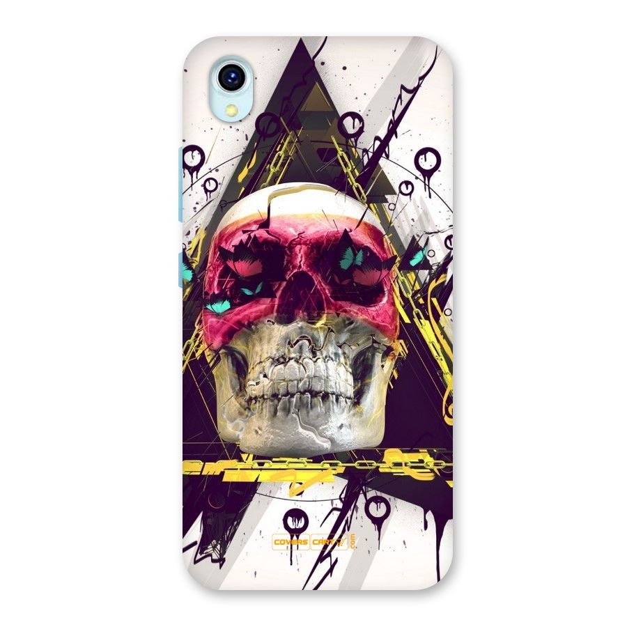 Abstract Skull Back Case for Vivo Y1s