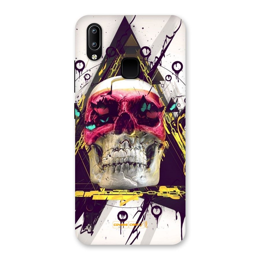 Abstract Skull Back Case for Vivo Y93