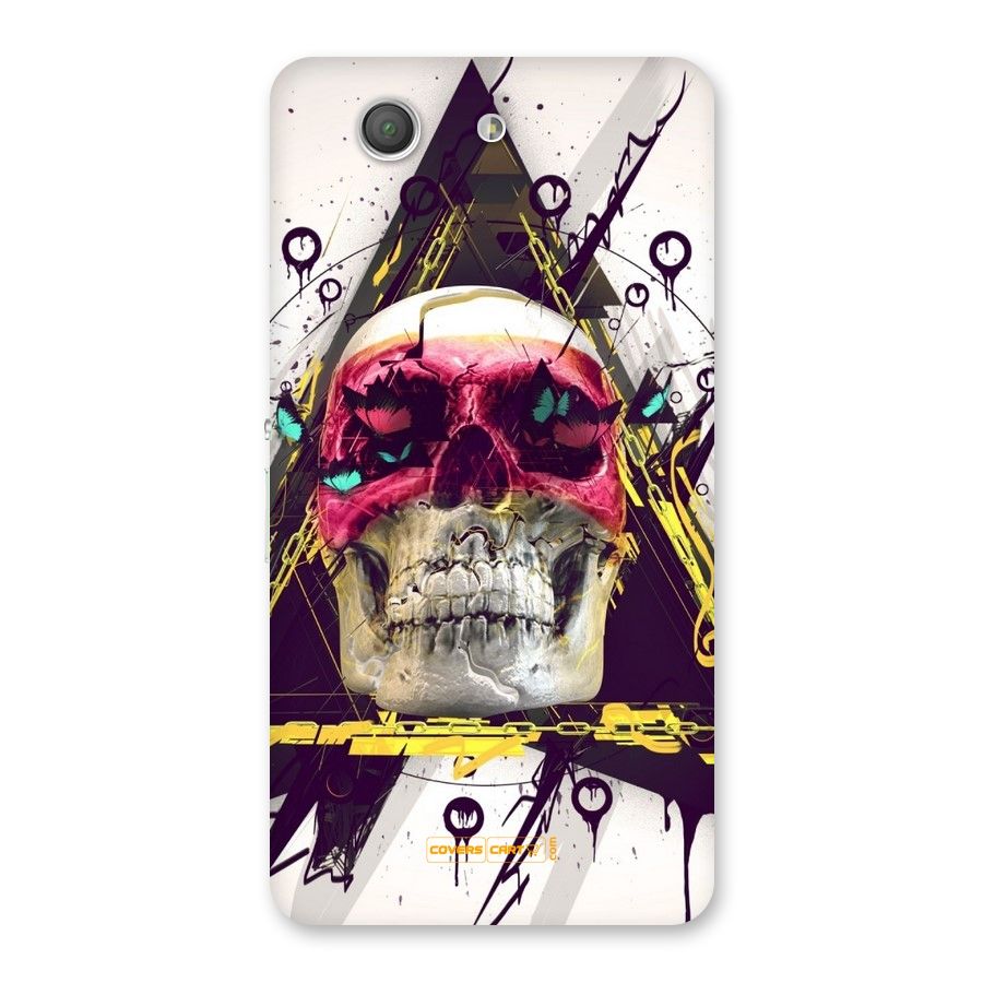 Abstract Skull Back Case for Xperia Z3 Compact