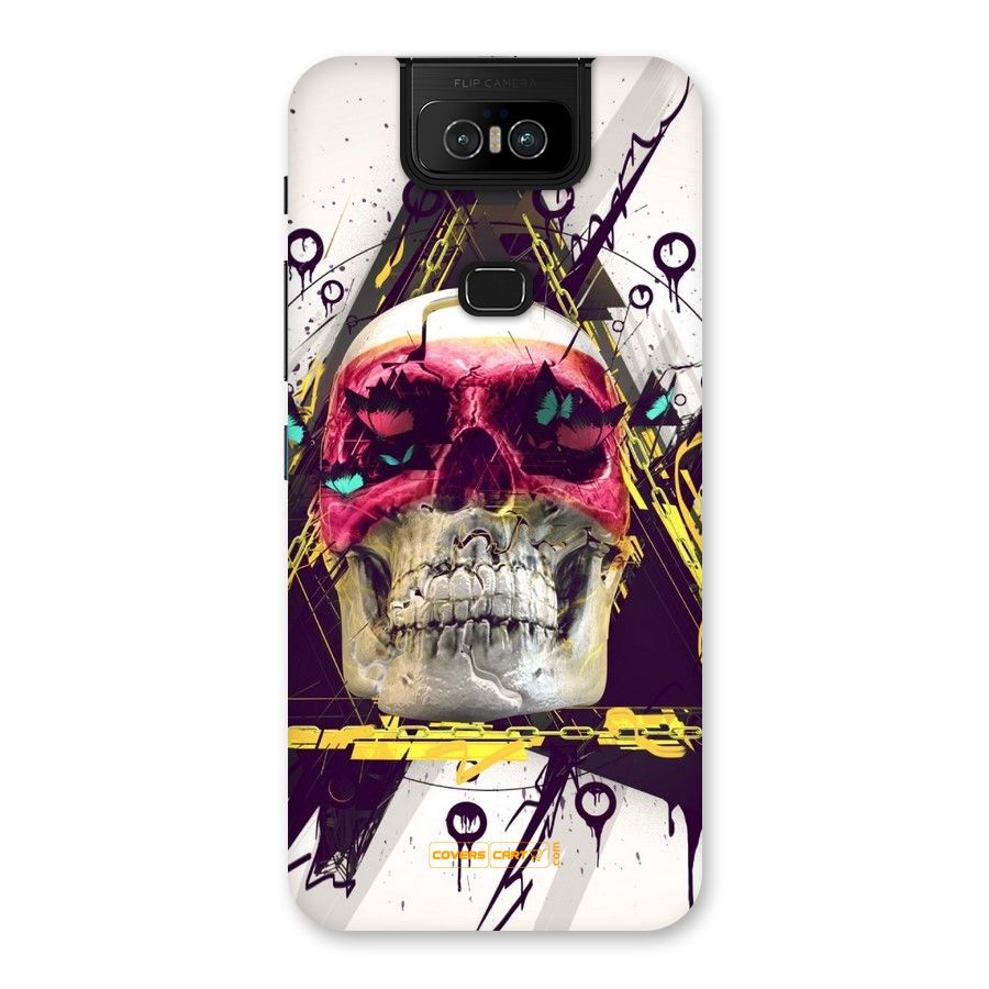 Abstract Skull Back Case for Zenfone 6z