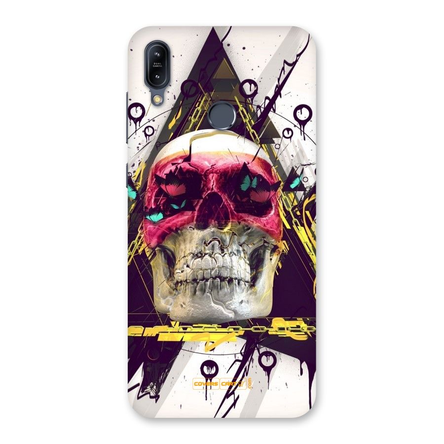 Abstract Skull Back Case for Zenfone Max M2